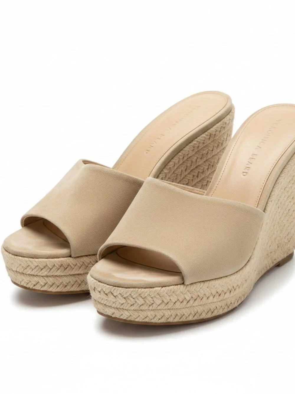 Veronica Beard Women's Tan and Cream Espadrilles